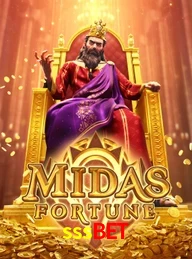 sssbet Midas Fortune - slot game inspirado no rei Midas, disponível no casino online do Brasil